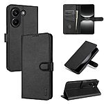 Flip Πορτοφόλι από Συνθετικό Δέρμα (PU) με TPU για το Xiaomi POCO X8 Pro 5G από AZNS σε Μαύρο χρώμα με θήκες καρτών και ενσωματωμένο Stand.