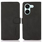 Flip Πορτοφόλι από Συνθετικό Δέρμα (PU) με TPU για το Xiaomi POCO X8 Pro 5G από KHAZNEH σε Μαύρο χρώμα με θήκες καρτών και Stand.