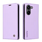 Flip Πορτοφόλι από Συνθετικό Δέρμα (PU) με TPU για Xiaomi POCO X8 Pro 5G από YIKATU YK-001 σε Μωβ Ανοιχτό χρώμα με Wallet και Stand.