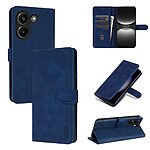 Flip Πορτοφόλι από Συνθετικό Δέρμα (PU) με TPU για Xiaomi POCO X8 Pro 5G από AZNS σε Μπλε χρώμα με θήκες καρτών και Stand.