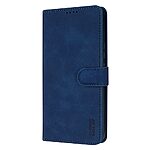 Flip Πορτοφόλι από Συνθετικό Δέρμα (PU) με TPU για Xiaomi POCO X8 Pro 5G από AZNS σε Μπλε χρώμα με θήκες καρτών και Stand.