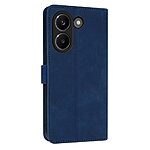 Flip Πορτοφόλι από Συνθετικό Δέρμα (PU) με TPU για Xiaomi POCO X8 Pro 5G από AZNS σε Μπλε χρώμα με θήκες καρτών και Stand.