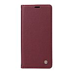Flip Πορτοφόλι από Συνθετικό Δέρμα (PU) για Xiaomi POCO X8 Pro 5G από YIKATU YK-001 σε Βαθύ Κόκκινο με θήκες καρτών και Stand.