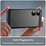 Πλάτη TPU για Xiaomi POCO X8 Pro 5G / Redmi Turbo 5 5G από OEM σε Μαύρο χρώμα με υφή carbon fiber και ανθεκτική επιφάνεια.