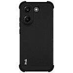 Πλάτη TPU για το Xiaomi POCO X8 Pro 5G από την IMAK σε Μαύρο Matte χρώμα με σχεδιασμό Airbag για αντικραδασμική προστασία και θηλιά λουρακιού.