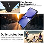 Πλάτη TPU για το Xiaomi POCO X8 Pro 5G από την IMAK σε Μαύρο Matte χρώμα με σχεδιασμό Airbag για αντικραδασμική προστασία και θηλιά λουρακιού.