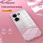 Πλάτη TPU για Xiaomi POCO X8 Pro 5G από OEM σε Μαύρο χρώμα με gradient glitter φινίρισμα και ηλεκτρολυτικές άκρες για premium εμφάνιση.