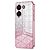 Πλάτη TPU για Xiaomi POCO X8 Pro 5G από OEM σε Ροζ χρώμα με gradient glitter σχέδιο και ηλεκτρολυτικό φινίρισμα για κομψή προστασία.