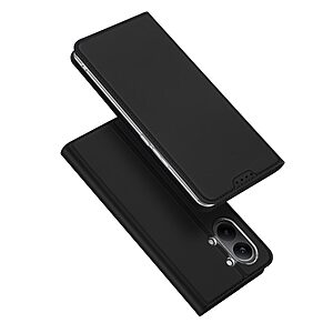 Flip Θήκη από Συνθετικό Δέρμα (PU) με TPU για Xiaomi POCO X8 Pro Max 5G από DUX DUCIS Skin Pro Series σε Μαύρο με θήκη κάρτας και Stand.
