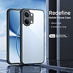 Σκληρή Πλάτη PC+TPU για Xiaomi POCO X8 Pro Max 5G από τη σειρά DUX DUCIS Aimo Series σε Μαύρο χρώμα με υψηλή διαφάνεια και πιστοποίηση REACH.