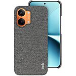 Πλάτη από Συνθετικό Δέρμα (PU) + PC για Xiaomi POCO X8 Pro Max 5G από IMAK Ruiyi Series σε Γκρι Σκούρο χρώμα με υφή υφάσματος.