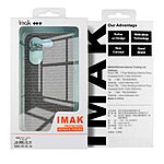 Πλάτη από Συνθετικό Δέρμα (PU) + PC για Xiaomi POCO X8 Pro Max 5G από IMAK Ruiyi Series σε Μαύρο χρώμα με υφασμάτινη υφή για άνετο κράτημα.