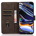 Flip Πορτοφόλι από Συνθετικό Δέρμα (PU) με TPU για το Xiaomi POCO X8 Pro Max 5G από KHAZNEH σε Καφέ χρώμα με θήκες καρτών και Stand.