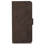 Flip Πορτοφόλι από Συνθετικό Δέρμα (PU) με TPU για το Xiaomi POCO X8 Pro Max 5G από KHAZNEH σε Καφέ χρώμα με θήκες καρτών και Stand.