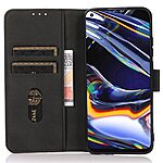 Flip Πορτοφόλι από Συνθετικό Δέρμα (PU) με TPU για Xiaomi POCO X8 Pro Max 5G από KHAZNEH σε Μαύρο χρώμα με θήκες καρτών και Stand.