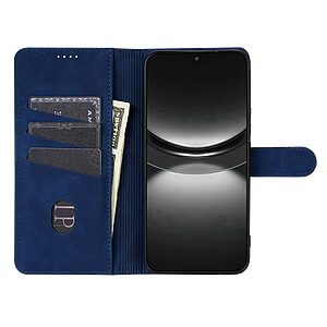 Flip Πορτοφόλι από Συνθετικό Δέρμα (PU) με TPU για Xiaomi POCO X8 Pro Max 5G από AZNS σε Μπλε χρώμα με θήκες καρτών και Stand.