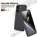 Πλάτη Σιλικόνης για Xiaomi POCO X8 Pro Max 5G από OEM σε Μαύρο χρώμα με λουράκι καρπού για ασφαλή μεταφορά.