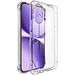 Πλάτη TPU για Xiaomi POCO X8 Pro Max 5G από IMAK σε Διάφανο χρώμα με σχεδιασμό Airbag στις γωνίες και οπή για λουράκι.