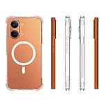 Πλάτη TPU για Xiaomi POCO X8 Pro Max 5G από OEM σε Διάφανο χρώμα με ενσωματωμένο μαγνήτη για εύκολη σύνδεση με μαγνητικά αξεσουάρ.