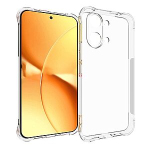 Πλάτη TPU για Xiaomi POCO X8 Pro Max 5G από OEM σε διάφανο χρώμα με ενισχυμένες γωνίες και ακριβείς εγκοπές για πλήρη προστασία.