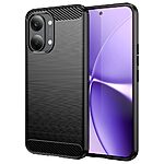 Πλάτη TPU για Xiaomi POCO X8 Pro Max 5G από OEM σε Μαύρο χρώμα με υφή Carbon Fiber και ανθεκτική επιφάνεια κατά αποτυπωμάτων.