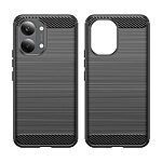 Πλάτη TPU για Xiaomi POCO X8 Pro Max 5G από OEM σε Μαύρο χρώμα με υφή Carbon Fiber και ανθεκτική επιφάνεια κατά αποτυπωμάτων.