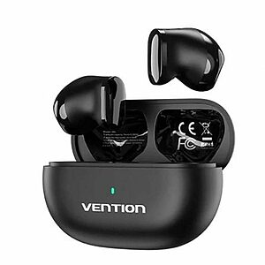Θήκες Κινητών & Αξεσουάρ | ThikiShop.gr 36 VENTION True Wireless Bluetooth Earbuds Tiny T12 Black (NBLB0) (VENNBLB0)