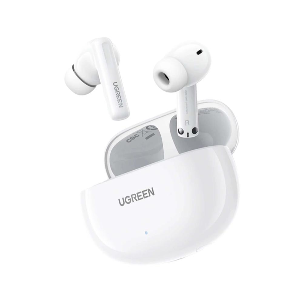 0080458_0 Ugreen Wireless Headphones WS200 HiTune T6 Hybrid ANC 15158 white (15158) (UGR15158) - Image 1