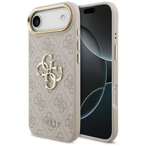 Guess 4G Big Classic Logo Case for iPhone 17 Air - Rose Gold - Θήκη προστασίας iPhone 17 Air σε Ροζ χρώμα