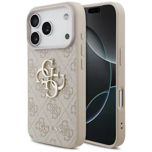 Guess - 4G Big Logo - Case for iPhone 17 Pro - Pink - Θήκη Προστασίας για iPhone 17 Pro σε ροζ χρώμα