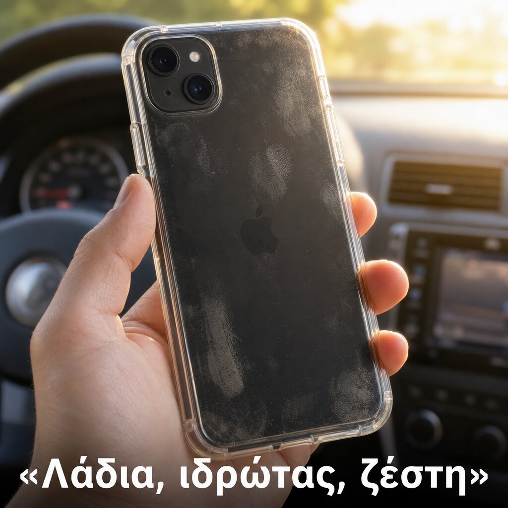 Γιατί Κιτρινίζει η Θήκη Σιλικόνης: Η Επιστήμη & Πώς να το Καθυστερήσεις 3 Λάδια, ιδρώτας και ζέστη από το αυτοκίνητο επιταχύνουν το κιτρίνισμα.