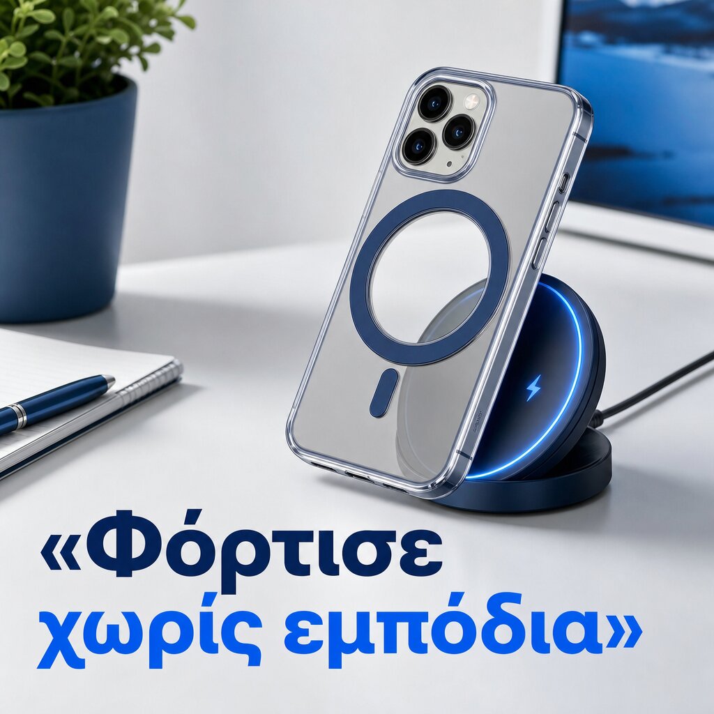 Μαγνητικό Δαχτυλίδι & MagSafe Grip: Ο Πλήρης Οδηγός Αγοράς 4 Ένα δαχτυλίδι με ανοιχτό κέντρο επιτρέπει pass-through ασύρματη φόρτιση.