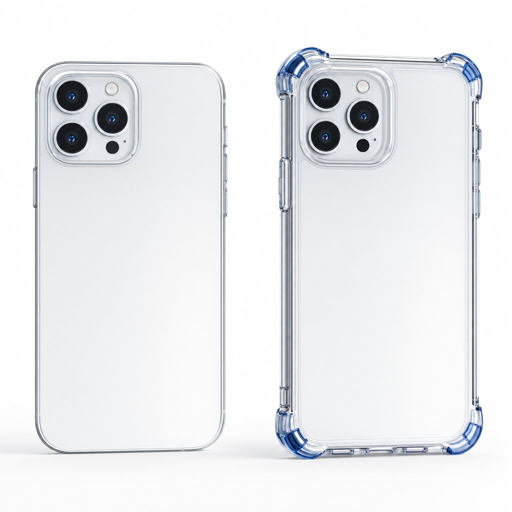 Σύγκριση λεπτής και ανθεκτικής θήκης smartphone