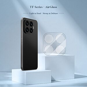 Tempered Glass Camera Xiaomi 17T Pro 5G - LEREACH - Διάφανο - Anti-fingerprint — εικόνα 2