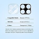 Tempered Glass Camera Xiaomi 17T Pro 5G - LEREACH - Διάφανο - Anti-fingerprint — εικόνα 8