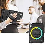Θήκη iPad Solid360 σε χρήση - ανθεκτική προστασία για επαγγελματίες