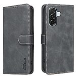 Flip Πορτοφόλι από Συνθετικό Δέρμα (PU) για Samsung Galaxy A26 5G / A17 5G / A27 5G (BINFEN COLOR BF37) — RFID προστασία, 3 θήκες καρτών & ρυθμιζόμενο stand για hands-free χρήση.