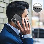 Θήκη Samsung Galaxy A26 5G / A17 5G / A17 4G / A27 5G - BINFEN COLOR BF37 - Flip Πορτοφόλι από Συνθετικό Δέρμα (PU) με TPU - Μαύρο - RFID/Wallet/Stand — εικόνα 2