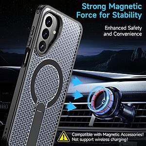 ΘΗΚΕΣ ΚΙΝΗΤΩΝ SAMSUNG ΑΞΕΣΟΥΑΡ 16 Θήκη Samsung Galaxy A27 5G - OEM - Σκληρή Πλάτη PC+TPU - Μαύρο - Stand — εικόνα 2