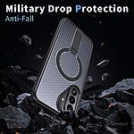 Θήκη Samsung Galaxy A27 5G - OEM - Σκληρή Πλάτη PC+TPU - Μαύρο - Stand — εικόνα 3