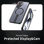 Θήκη Samsung Galaxy A27 5G - OEM - Σκληρή Πλάτη PC+TPU - Μαύρο - Stand — εικόνα 4