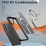 Θήκη Samsung Galaxy A27 5G - OEM - Σκληρή Πλάτη PC+TPU - Μαύρο - Stand — εικόνα 5