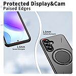 Θήκη Samsung Galaxy A27 5G - OEM - Σκληρή Πλάτη PC+TPU - Μαύρο - Stand — εικόνα 5