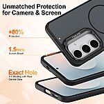Θήκη Samsung Galaxy A27 5G - OEM - Σκληρή Πλάτη PC+TPU - Μαύρο - Stand — εικόνα 5