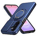 Θήκη Samsung Galaxy A27 5G - OEM - Σκληρή Πλάτη PC+TPU - Μπλε - Stand — εικόνα 6