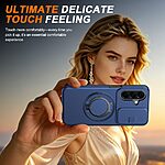 Θήκη Samsung Galaxy A27 5G - OEM - Σκληρή Πλάτη PC+TPU - Μπλε - Stand — εικόνα 7