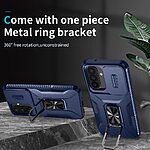 Θήκη Samsung Galaxy A27 5G - OEM Camshield Kickstand - Σκληρή Πλάτη PC+TPU - Μπλε - Stand — εικόνα 2