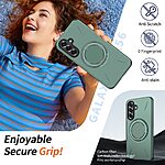 Θήκη Samsung Galaxy A27 5G - OEM - Σκληρή Πλάτη PC+TPU - Πράσινο - Stand — εικόνα 3