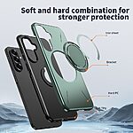 Θήκη Samsung Galaxy A27 5G - OEM - Σκληρή Πλάτη PC+TPU - Πράσινο - Stand — εικόνα 6