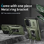 Θήκη Samsung Galaxy A27 5G - OEM Camshield Kickstand - Σκληρή Πλάτη PC+TPU - Πράσινο - Stand — εικόνα 2